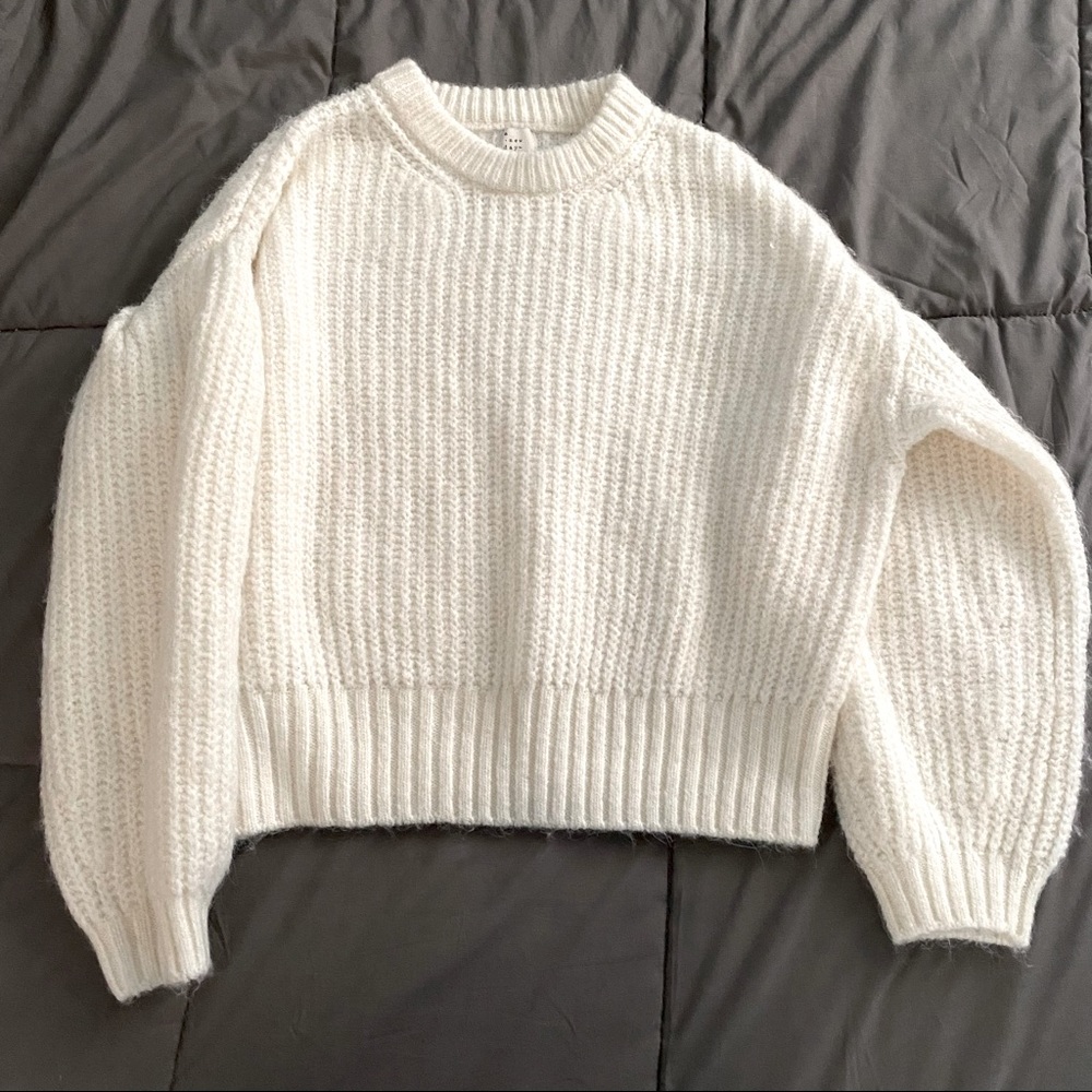 NWT White Sweater